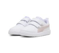 Puma Courtflex V3 Glitz V PS Baskets Blanc/Rose Brumeux Pointure 45