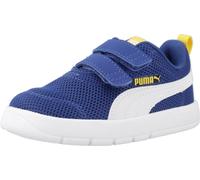 PUMA Mixte bébé COURTFLEX V3 Mesh INF Basket, Clyde Royal White-Sunny Yellow, 25 EU