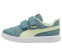 PUMA Courtflex V3 Mesh PS Baskets pour Enfant Bleu mer Baltique Pomme Spritz Pointure 38, Parfum Pomme Bleu mer Baltique, 34 EU