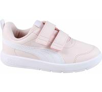 PUMA Mixte Enfant Courtflex V3 V PS Racine Accueil Chaussures-Enfant Baskets-Basses, Island Pink Puma White, 35 EU