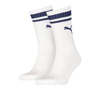 Puma Crew Heritage Stripe 2P Chaussettes unisexes