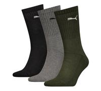 Puma Crew Sock (3-Pack) Men, Vêtements, Vert Combo, 39-42