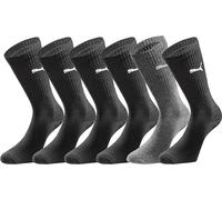 Puma Crew Socks 6-pack Combo 701224759-7312-CB Uni