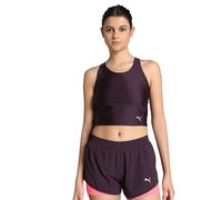 PUMA Crop Top Run Ultraform Femme S Midnight Plum Purple ┃Crop Top de Sport pour Femmes