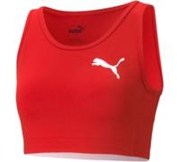 Puma Cross the Line Crop Top W 2.0 Débardeurs L Rouge