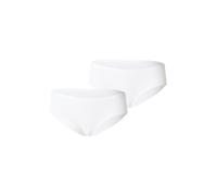 Puma Hipster Pour Femme, 2-Pack - Slip, Sans Couture, Microfibre, Uni Blanc M (Medium)