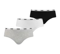 Culotte Puma Hipster noir blanc gris femme (3 unités) - XS
