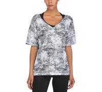 Puma dames T-shirt Dancer Draperey Tea Top, Carrière Noire / Blanc, XS