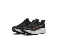 PUMA Dasher Lite SLIPTECH Chaussures de Course sur Route Unisexes, Noir/Or Rose, Blanc, 38 EU, Puma Noir Or Rose PUMA Blanc, 38.5 EU