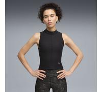 PUMA Débardeur à 1/4 zip CLOUDSPUN Femme, Vêtements, Noir, XXS XXS
