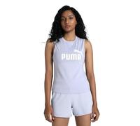 PUMA Débardeur ajusté à Logo N° 1 ESS Femme M, Cool Weather Blue