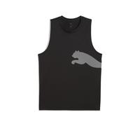 PUMA Débardeur avec gros logo Train All Day Homme, Fitness, Noir, L L