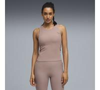 PUMA Débardeur côtelé CLOUDSPUN Femme, Vêtements, Beige, XS XS
