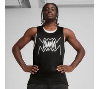 Puma Débardeur De Basketball Jaws Core Homme, Vêtements, Noir, M