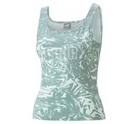 PUMA Débardeur imprimé Power Femme M Adriatic Gray