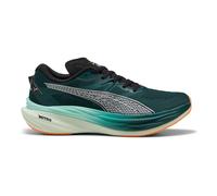 PUMA Deviate Nitro 3 Chaussures de Running Chaussure de Running sans stabilisateurs Hommes Vert - Green Terrain-Heat Fire 42,5