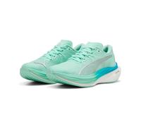 PUMA Deviate Nitro 3 Fade Baskets de course pour femme Orange, Menthe Melt/Speed Blue, 38 EU