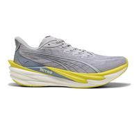 Puma Chaussures de running homme Deviate Nitro 4 sans stabilisateurs Vibrant Silver-Lux Lime 43