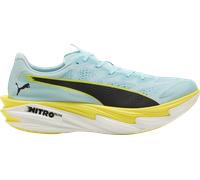 Puma - Deviate Nitro Elite 4 - Chaussures running homme Fresh Water-Lemon Crush-PUMA Black-PUMA White - 44