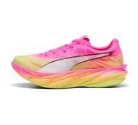 PUMA Deviate Nitro Elite 4 St - Homme - Rose / Vert / Jaune - taille 44- modèle 2026