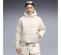 PUMA Doudoune à capuche décontractée Essentials Femme, Vêtements, Blanc, M M