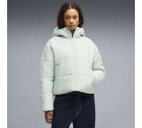 PUMA Doudoune à capuche décontractée Essentials Femme, Vêtements, Vert, L L