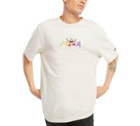 Puma Downtown Graphic Tee Tee-shirt S Blanc
