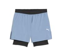 PUMA Dreamrun Drycell 2In1 5In Short de Running Hommes Bleu - Zen Blue M