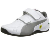 Puma Drift Cat 5 L Sf Kids, Baskets mode bébé garçon - Blanc (White/steel grey) , 20 EU