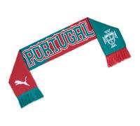 PUMA FPF Culture Écharpe Foulards, Club Rouge/Vert Lagon, OSFA