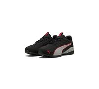 PUMA Electro SL Chaussures de Course sur Route Unisexes, Noir/Gris Echo-for All Time Red, 44 EU, Puma Noir Gris Echo pour Tous Les Temps Rouge, 44.5 EU