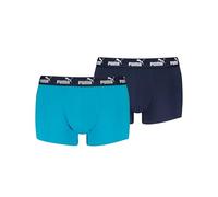 PUMA Elements Lot de 2 Boxers pour Homme, Bleu Combo, L