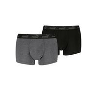 PUMA Elements Lot de 2 Boxers pour Homme, Gris Combo, M