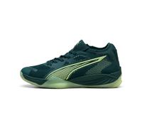 Puma Eliminate Nitro? Sqd 4 Handball Chaussures Unisex, Chaussures, Vert Terrain/Fizzy Light/Blanc, 45 Green Terrain,Fizzy Light,White