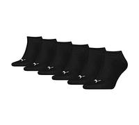 PUMA Enfant Paquet De 6 Chaussettes De Sport Entraînement Taille unique Noir