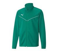 PUMA Enfant Teamrise Training Poly Jacket Veste De Surv tement, Vert (Pepper Green-puma White), FR : Taille Unique (Taille Fabricant 152) EU