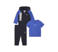 PUMA Ensemble 3 pièces Minicats Bébé, Accessoires, Bleu, 12-18M 12-18M