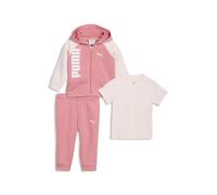 PUMA Ensemble 3 pièces Minicats Bébé, Accessoires, Rose, 6-9M 6-9M
