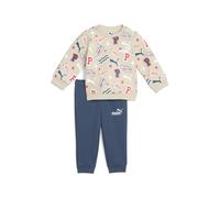 PUMA Ensemble avec sweat ras du cou Minicats Bébé, Vêtements, Blanc, 1-2Y 1-2Y