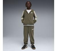 PUMA Ensemble de survêtement Essentials Block Enfant et Adolescent, Vêtements, Vert, 9-10Y 9-10Y