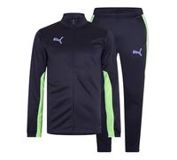 PUMA Ensemble de survêtement Finesse Performance pour homme, Bleu marine/pomme, S
