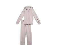 PUMA Ensemble de survêtement zippé Essentials Script Enfant et Adolescent 128, Misty Pink