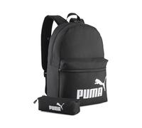 PUMA Ensemble sac à dos et trousse Phase 20 L OneSize Noir