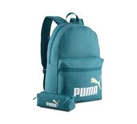 PUMA Ensemble Sac à Dos et Trousse Phase (20 L) OneSize, Emerald Ice Green