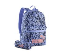 PUMA Ensemble Sac à Dos Phase (20 L) OneSize, Intense Lavender Animal AOP Purple