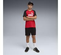 PUMA Ensemble short et t-shirt à logo N° 1 Essentials Enfant et Adolescent, Vêtements, Rouge, 15-16Y 15-16Y