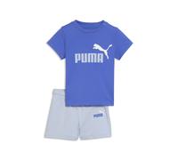 PUMA Ensemble short et t-shirt Minicats Essentials Bébé, Vêtements, Bleu, 4-6M 4-6M