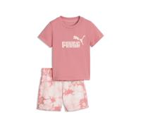 PUMA Ensemble short et t-shirt tie-dye Essentials Bébé, Accessoires, Rose, 2-4M 2-4M