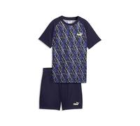 PUMA Ensemble t-shirt et short Essentials TRAIN ALL DAY Enfant et Adolescent 176, New Navy Blue