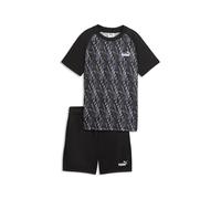 PUMA Ensemble t-shirt et short Essentials TRAIN ALL DAY Enfant et Adolescent, Accessoires, Noir, 13-14Y 13-14Y